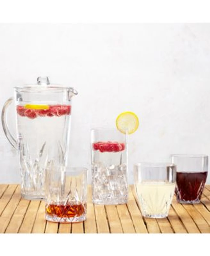 Q Squared Aurora Clear Drinkware Collection