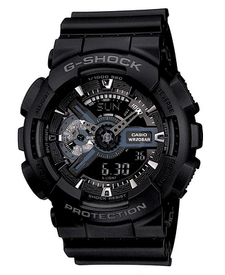 G-Shock Men's Analog Digital Black Resin Strap Watch, 55mm GA110-1B
