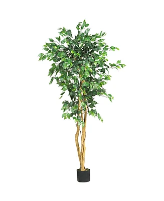 Nearly Natural 5' Artificial Ficus Tree
