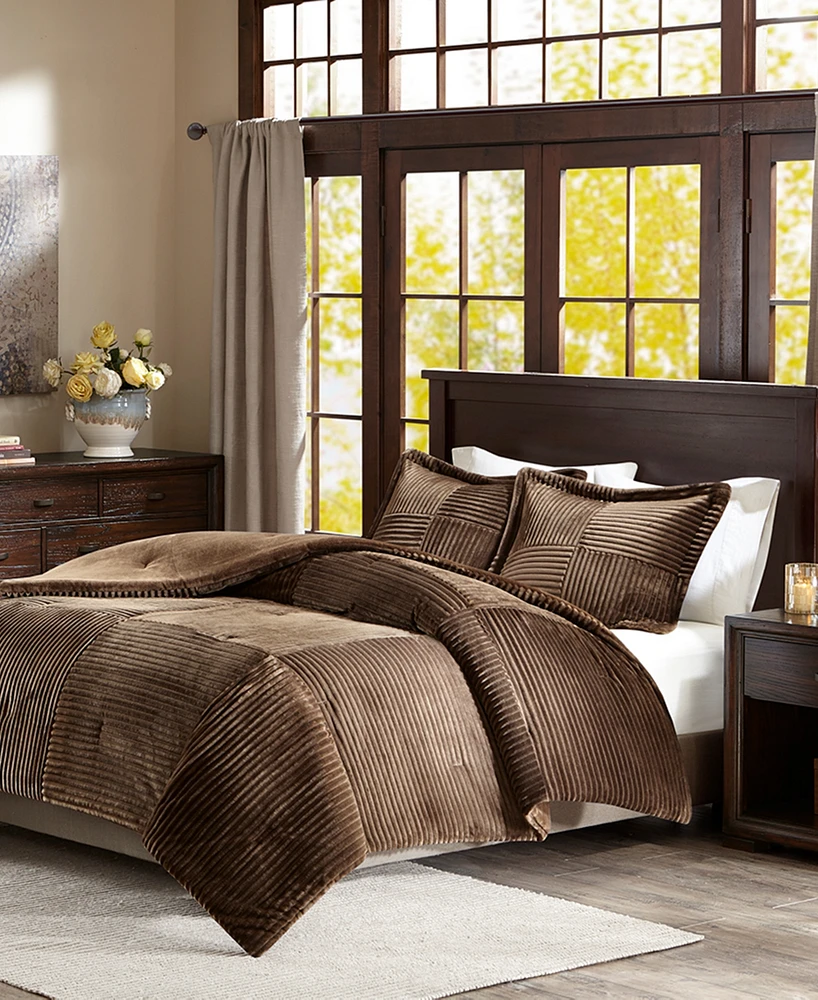 Madison Park Parker 3-Pc. Comforter Set, Full/Queen