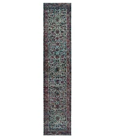 Oriental Weavers Andorra Pena 2'6" x 12' Runner Rug
