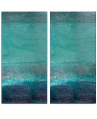 Ready2HangArt 'Abstract Spa' Oversized 2-Pc. Canvas Art Print Set