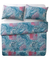 Vcny Home Ava Paisley 3 Pc. Quilt Set