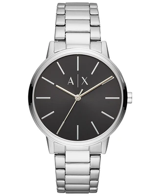 Men's Stainless Steel Bracelet Watch 42mm