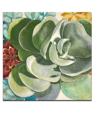 Ready2HangArt 'Botanical Bliss Iv' Floral Canvas Wall Art, 20x20"