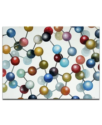 Ready2HangArt 'Molecule' Canvas Wall Art, 30x40"