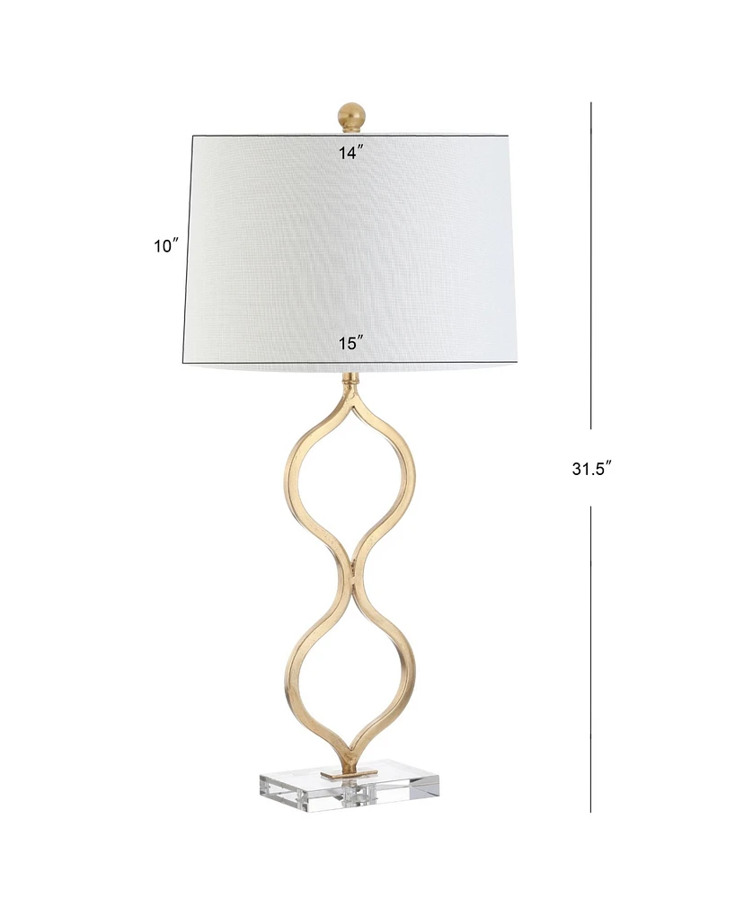 Jonathan Y Levi Metal or Crystal Led Table Lamp
