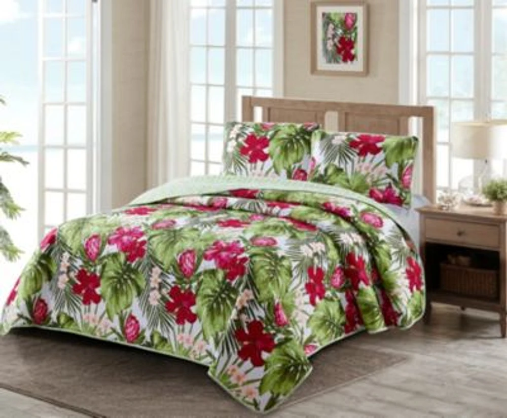 Harper Lane Paradise Palm Quilt Sets
