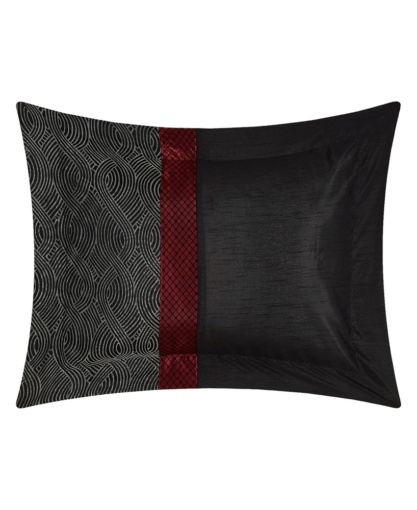 Stratford Park Corell Black 7-Pc. Comforter Set