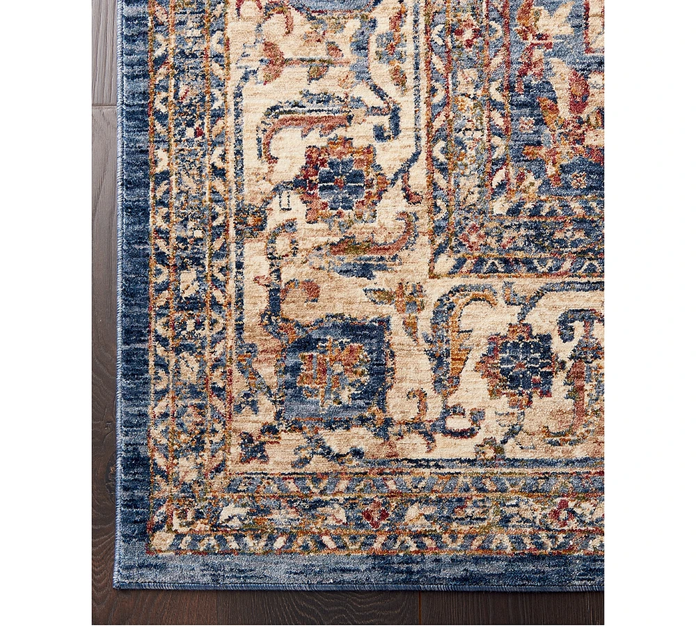 Mink Home Taza Heriz 7' 10" x 9' Area Rug