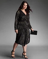 I.n.c. International Concepts Prudence Shiny Mesh Clutch, Exclusively at Macy's