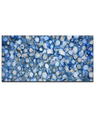 Ready2HangArt 'Winter Creek Stones' Canvas Wall Art, 30x60"