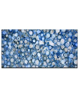 Ready2HangArt 'Winter Creek Stones' Canvas Wall Art, 30x60"