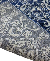 Closeout Bashian Medley 5439a Dark Blue Area Rug