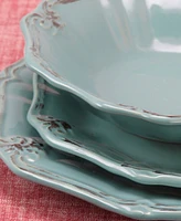 Elama Fleur De Lys 20 Pc. Dinnerware Set, Service for 4