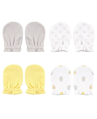 Luvable Friends Unisex Gentle Cotton No-Scratch Mitts