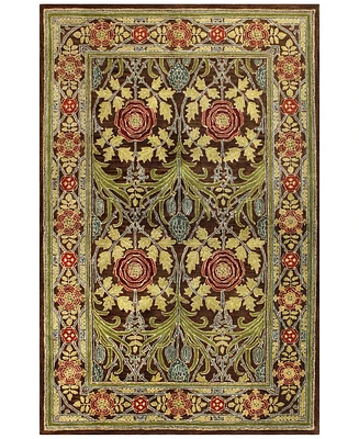 Bashian Dijay Djy-102 Chocolate 3'9" x 5'9" Area Rug