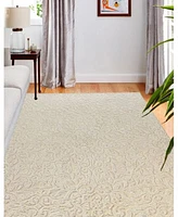 Bashian Loop Lop 140 Ivory Area Rug