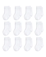 Touched by Nature Baby Boys Unisex 12Pk Organic No Show Socks