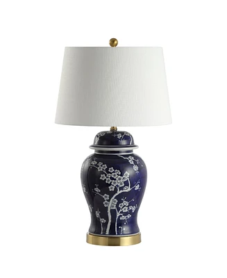 Jonathan Y Gracie Ginger Jar Ceramic/Metal Led Table Lamp