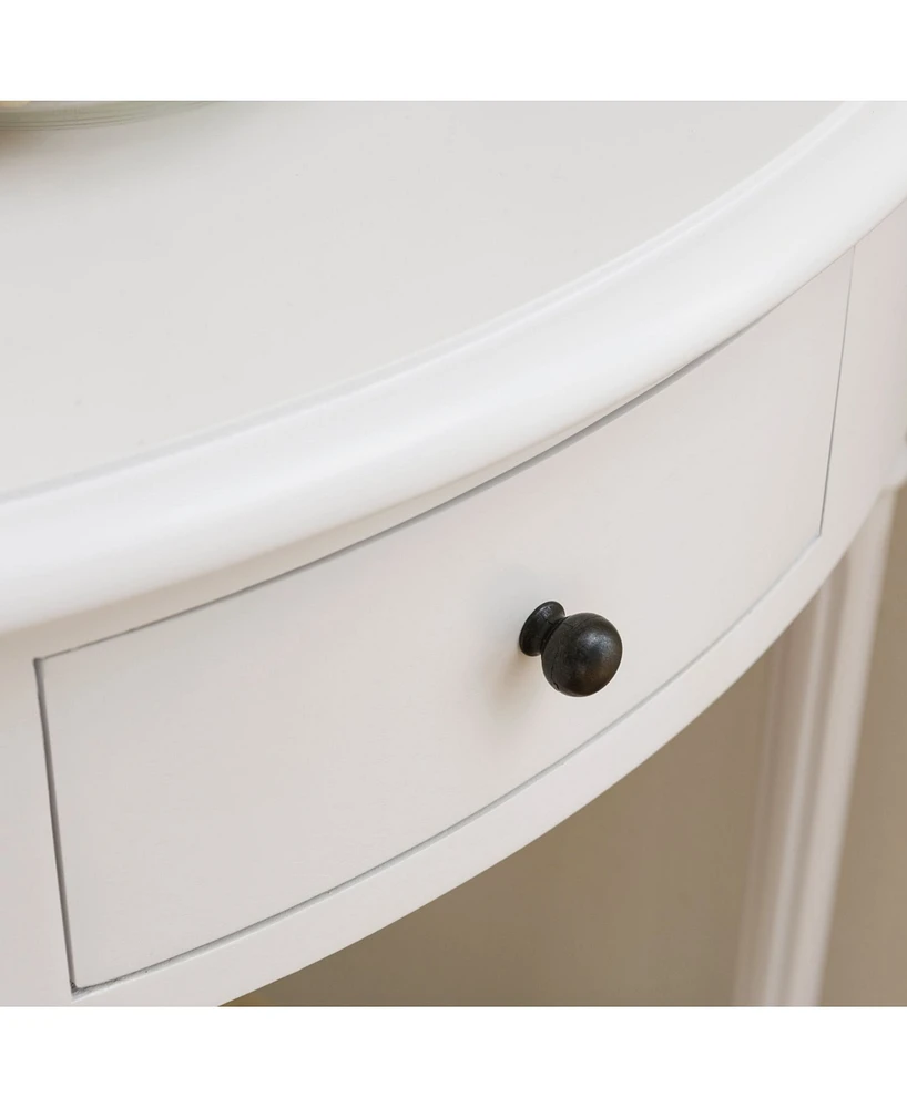 Leick Home Favorite Finds Corner Stand Table with Storage