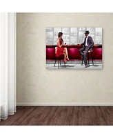 The Macneil Studio 'Meeting Version 2' Canvas Art - 32" x 24" x 2"