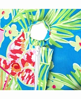 Summer Floral Outdoor Table cloth with Zipper 52" Round