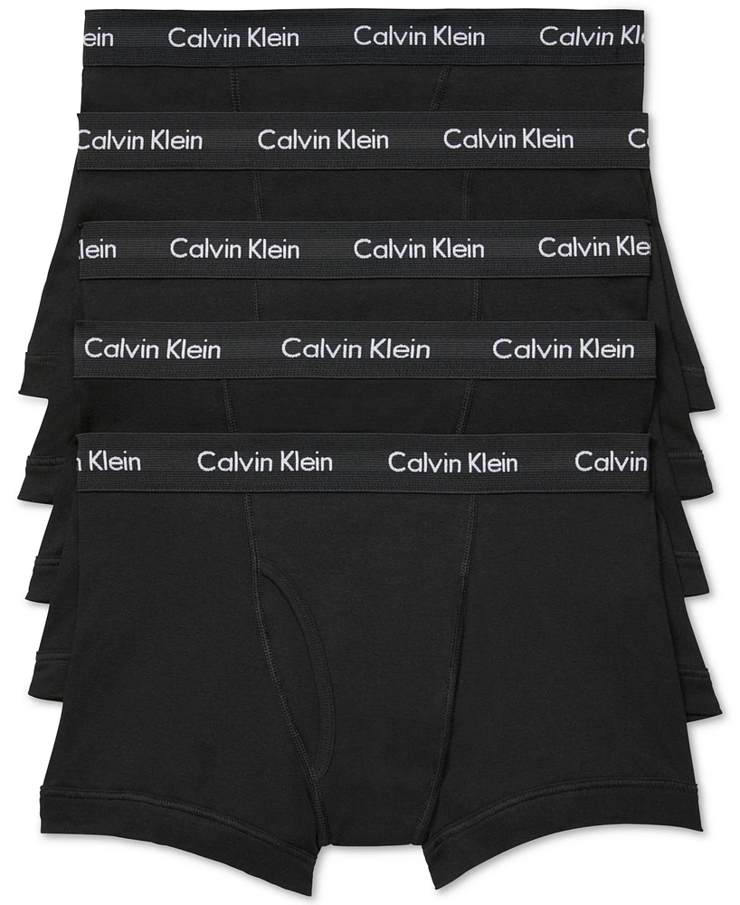 Calvin Klein Men's 5-Pack Cotton Classic Trunk Underwear