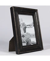 Lawrence Frames Durham Weathered Black Wood Picture Frame