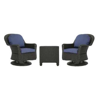 Liam Outdoor Club Chair Set