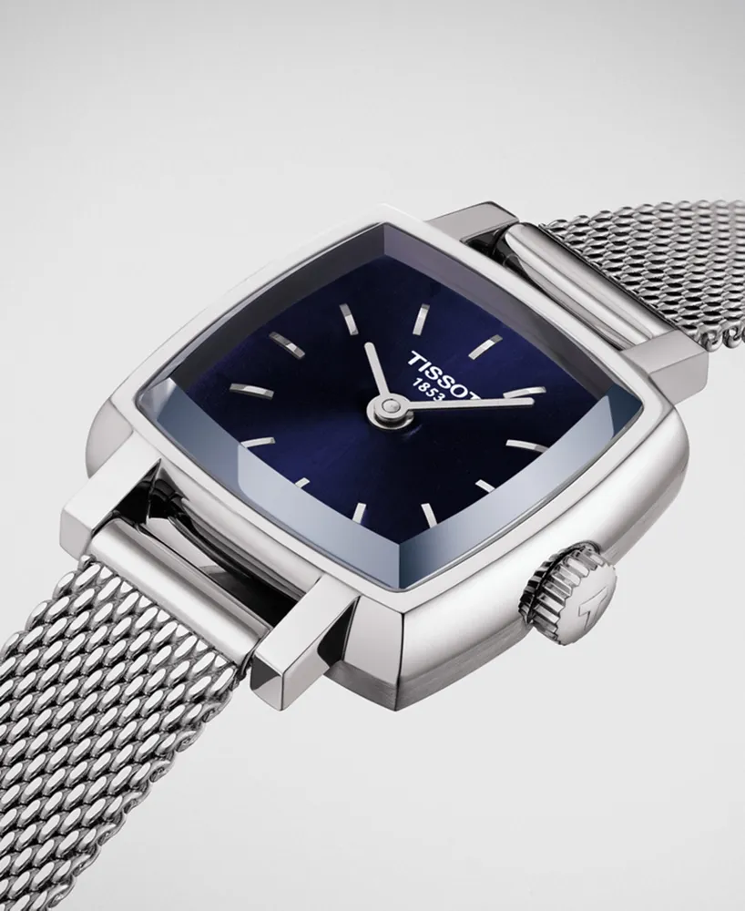 Tissot Women's Swiss T-Lady Lovely Stainless Steel Mesh Bracelet Watch 20mm