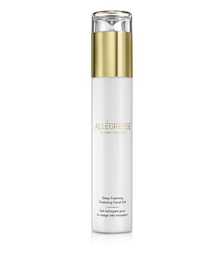 Allegresse 24K Skincare Deep Foaming Cleansing Facial Gel 4.0 oz