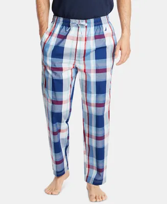 Nautica Men's Cotton Plaid Pajama Pants