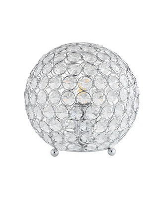 Jonathan Y Gemma 8.25" Acrylic/Metal Led Table Lamp