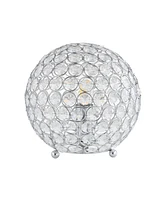 Jonathan Y Gemma 8.25" Acrylic/Metal Led Table Lamp