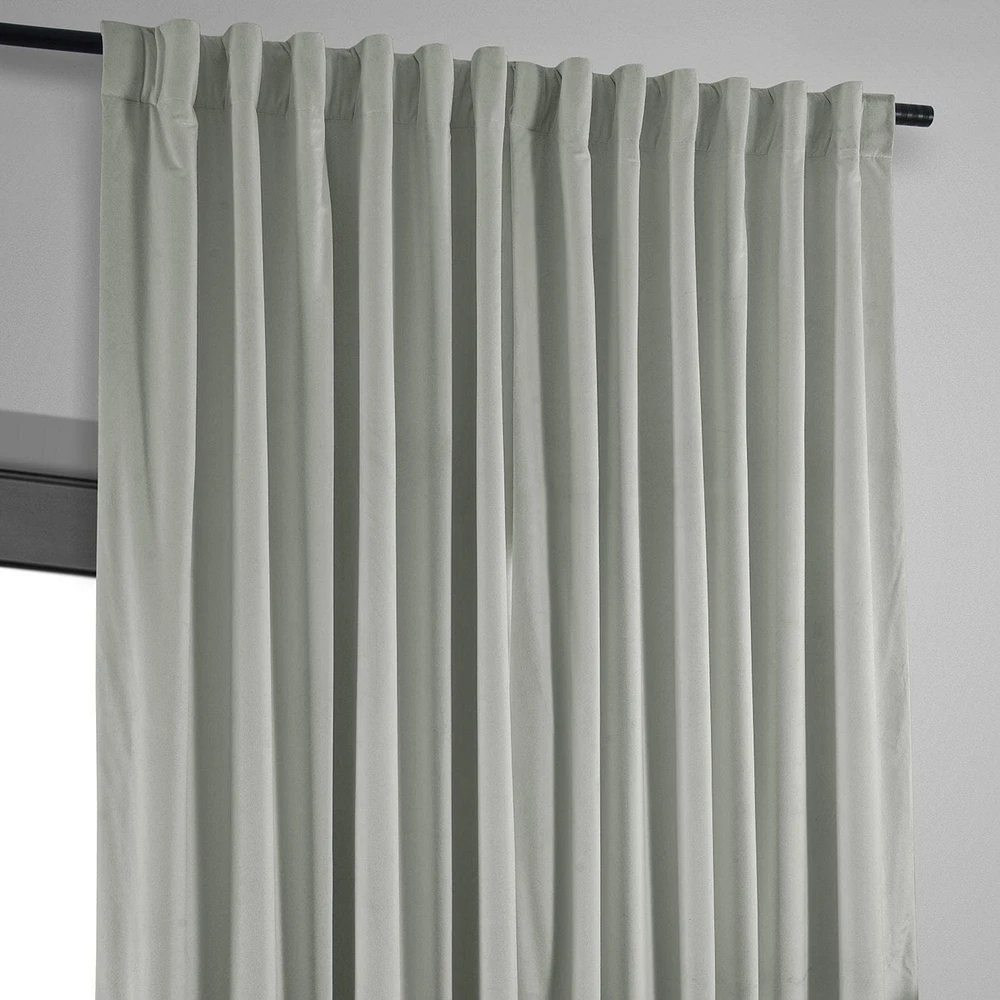 Exclusive Fabrics & Furnishings Signature Blackout Extra Wide Velvet Panel