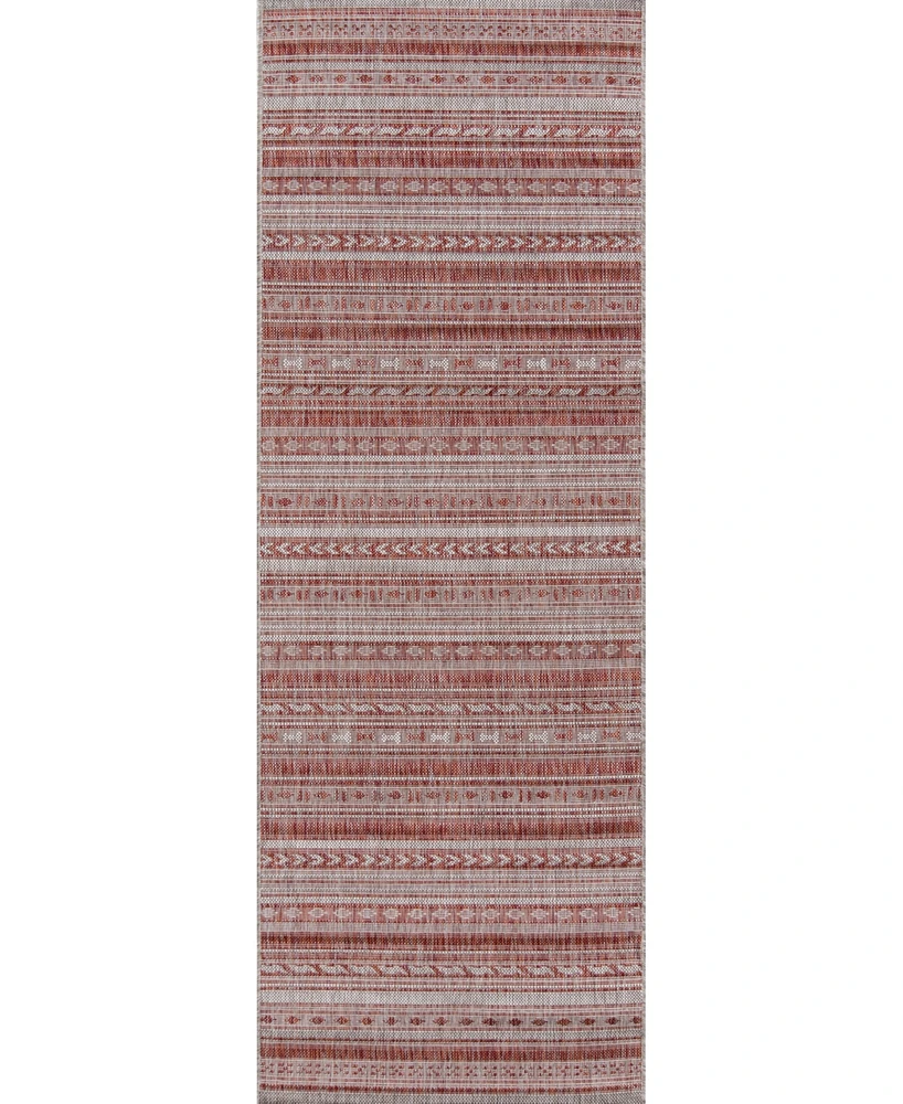 Novogratz Villa Vi-04 Copper 3'11" x 5'7" Outdoor Area Rug