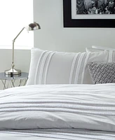Dkny Chenille Stripe 3-Pc. Comforter Set