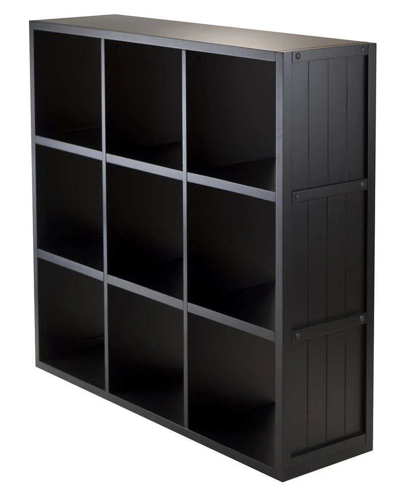 3 x 3 Cube Shelf Wainscoting Panel