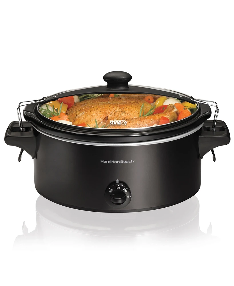 Hamilton Beach Stay or Go 6 Quart Slow Cooker - 33261