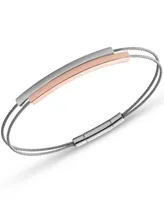 Skagen Women's Kariana Rose Gold Stainless Steel Multi-Strap Bracelet