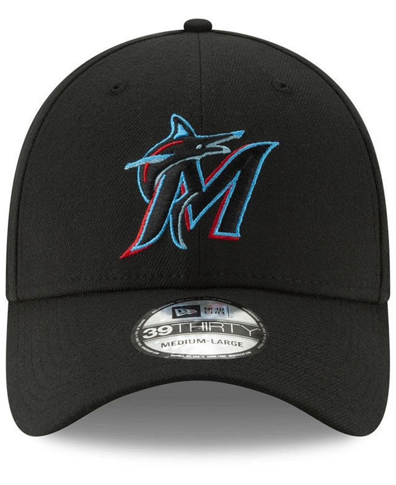 New Era Miami Marlins Team Classic 39THIRTY Stretch Fitted Cap