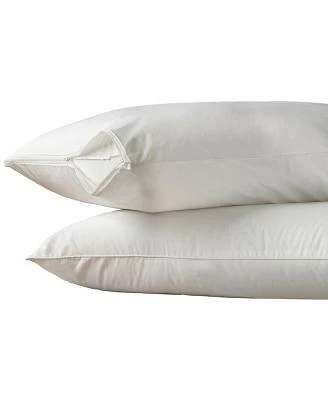 Allerease Hot Water Washable Zippered 2 Pack Pillow Protectors