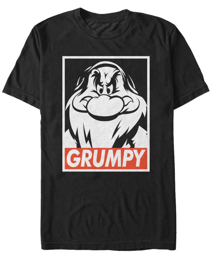 Disney Men's Snow White I'm with Grumpy Short Sleeve T-Shirt