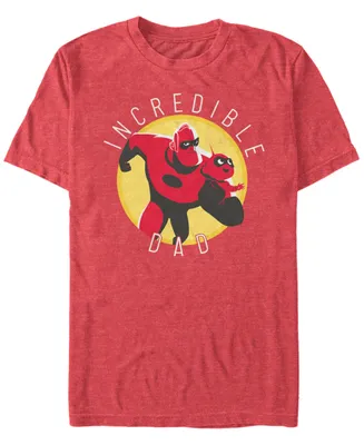Disney Pixar Men's The Incredibles, Incredible Dad Short Sleeve T-Shirt