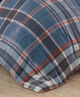 Eddie Bauer Shasta Lake Navy Comforter Set, Full/Queen