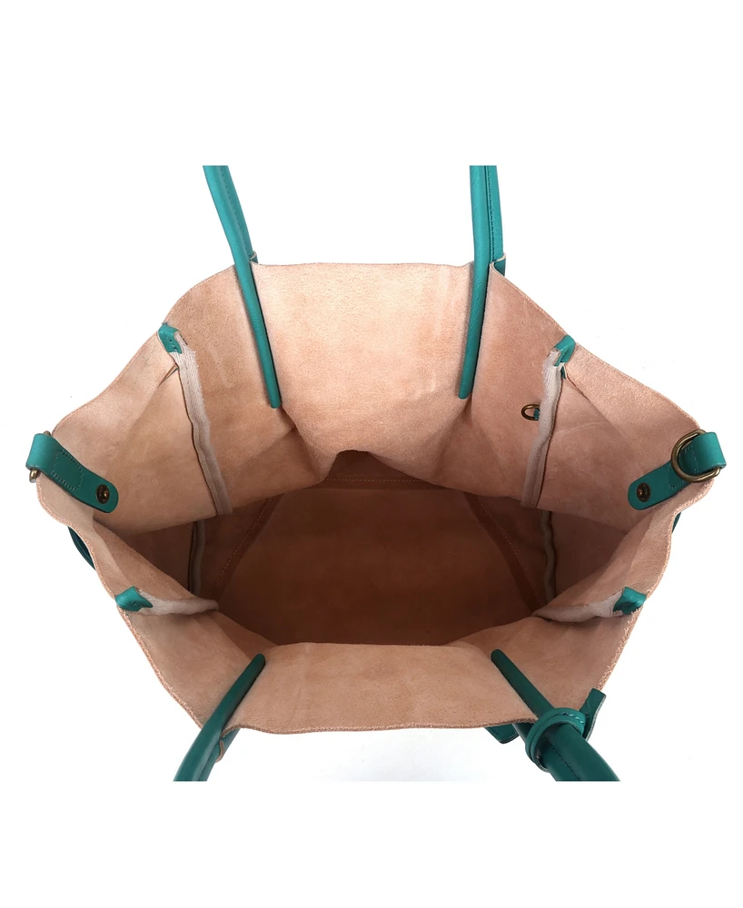 Old Trend Women's Genuine Leather Sprout Land Tote Bag