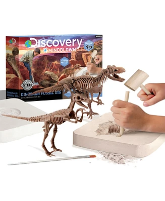 Discovery MindBlown Toy Dinosaur Excavation Kit Skeleton 3D Puzzle - Stem