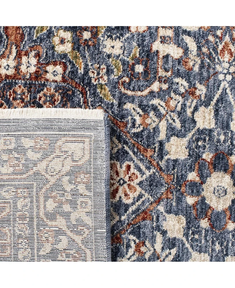 Lauren Ralph Lauren Belvoir LRL1300A Navy 2'2" X 10' Runner Area Rug