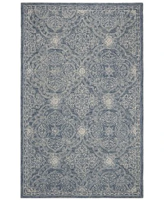 Lauren Ralph Lauren Etienne Lrl6603m Blue Ivory Area Rug Collection